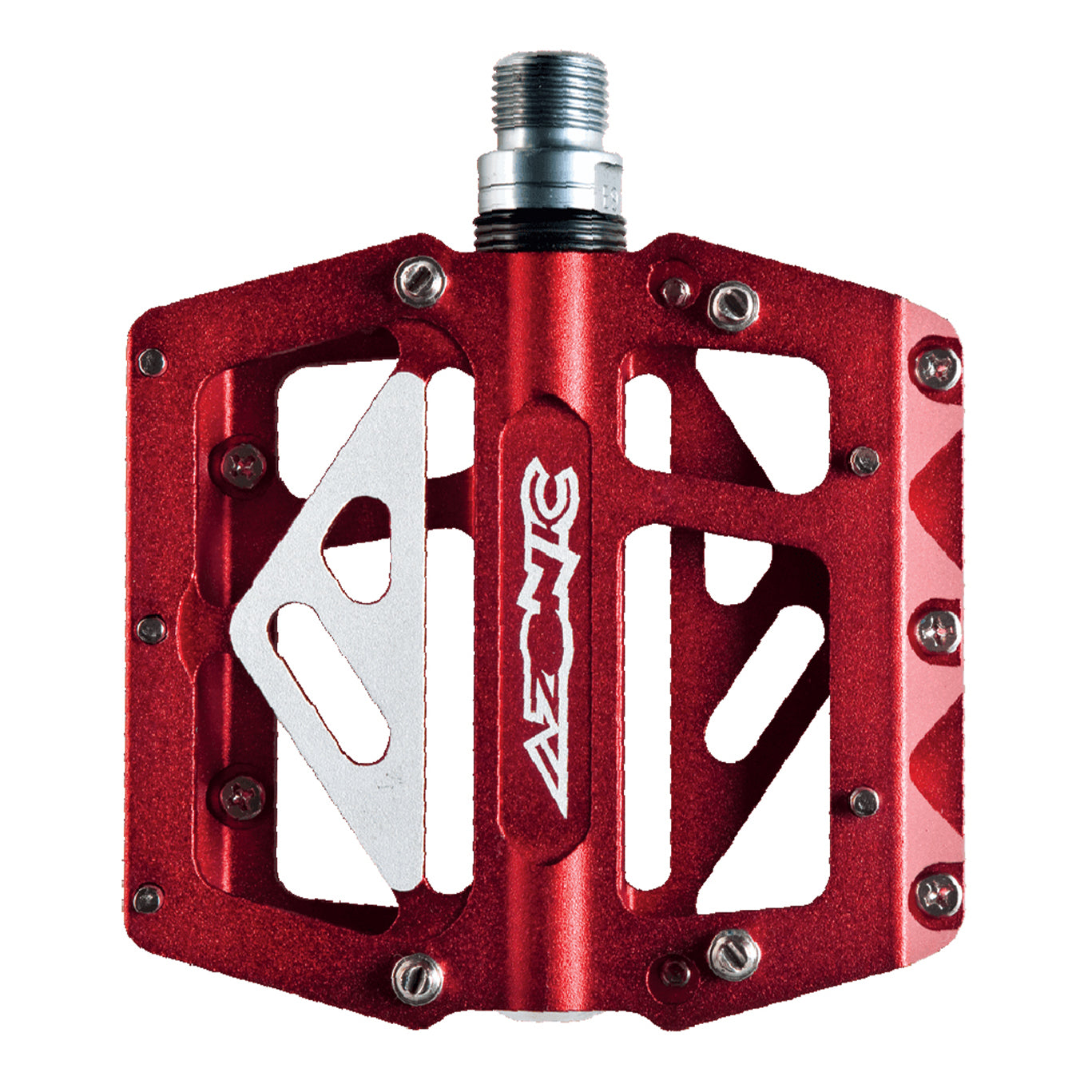 AZONIC | 420 Flats Pedal Anodized Red